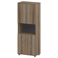 Шкаф Аргентум НТ-580+НТ-600.2 (2 комплекта) Дуб сафари